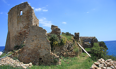 Castell de Sant Esteve de Mar, Palamós